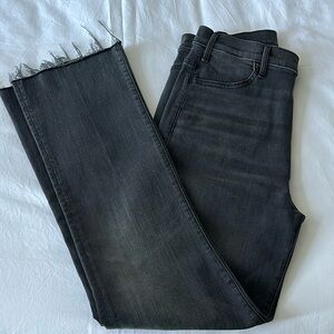 MOTHER The Hustler Ankle Fray jeans